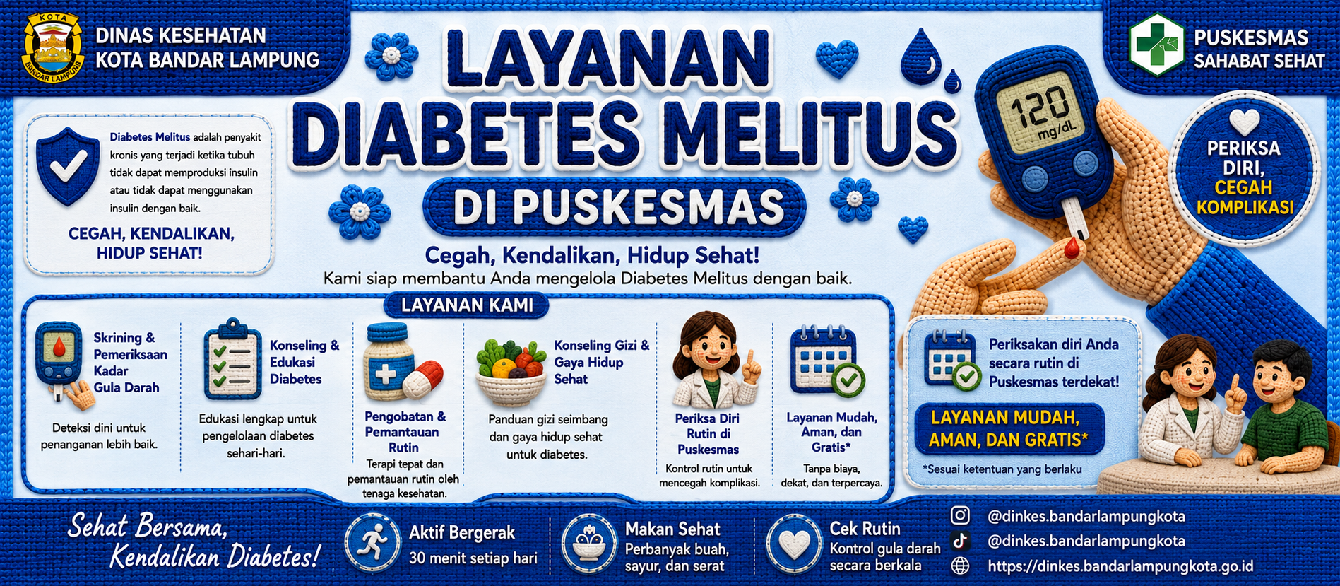 Layanan Diabetes Melitus di Puskesmas