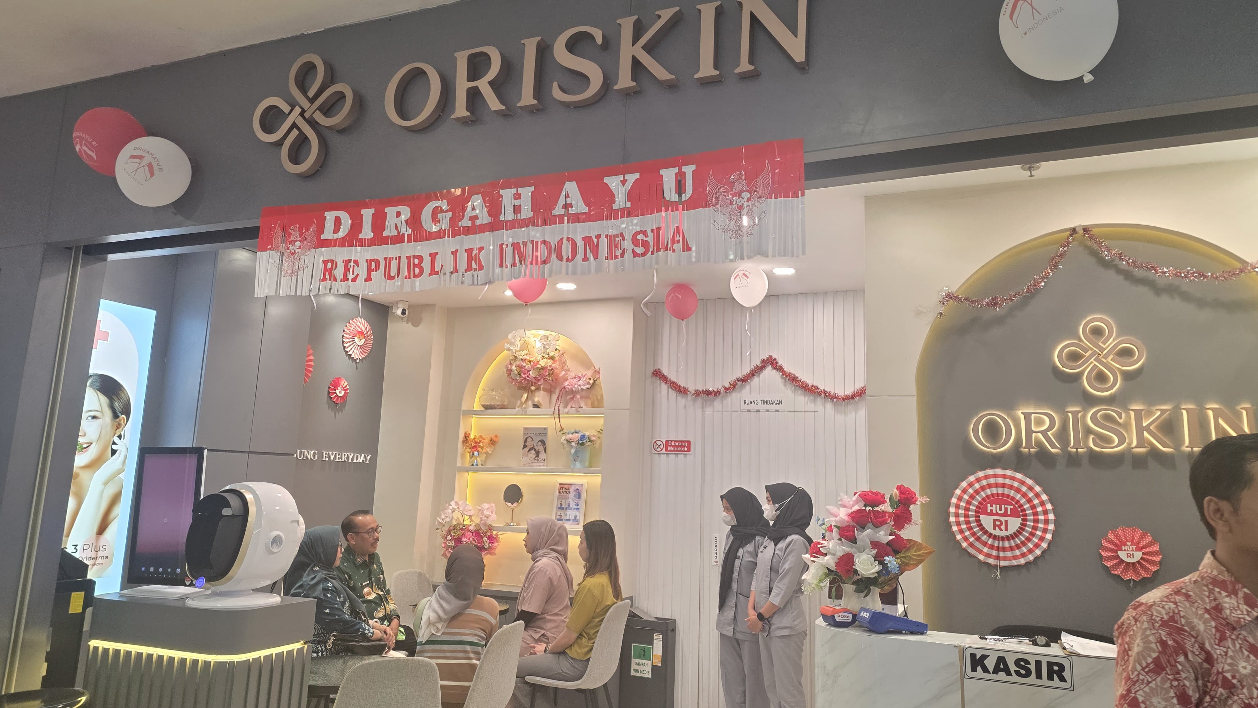 Visitasi Klinik Kecantikan Oriskin, Dalam Rangka Pemenuhan Persyaratan Perizinan Operasional Klinik